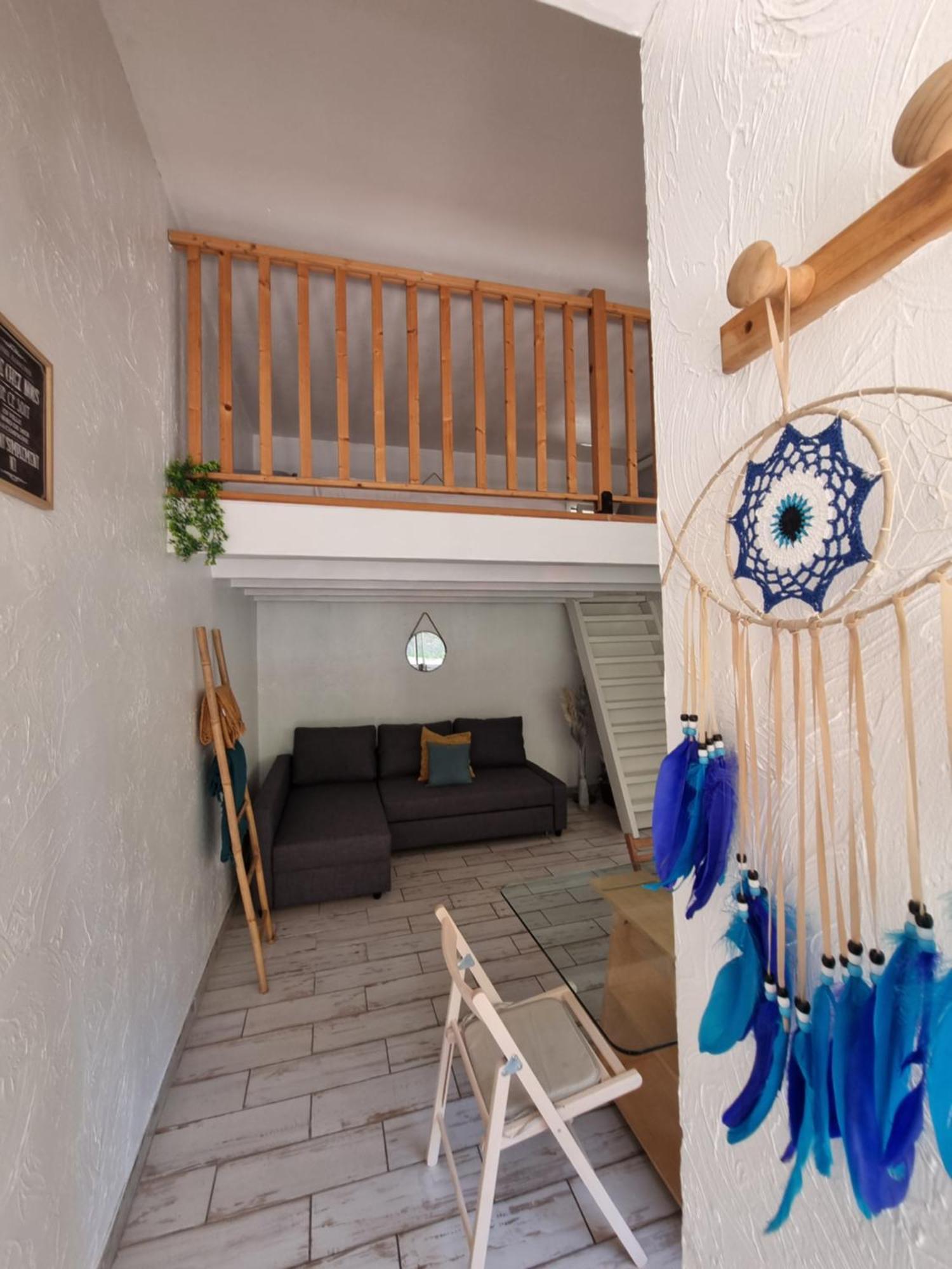 Loft Studio Avec Mezzanine, Limitrophe Monaco 로퀴에브륀캡마르탱 외부 사진